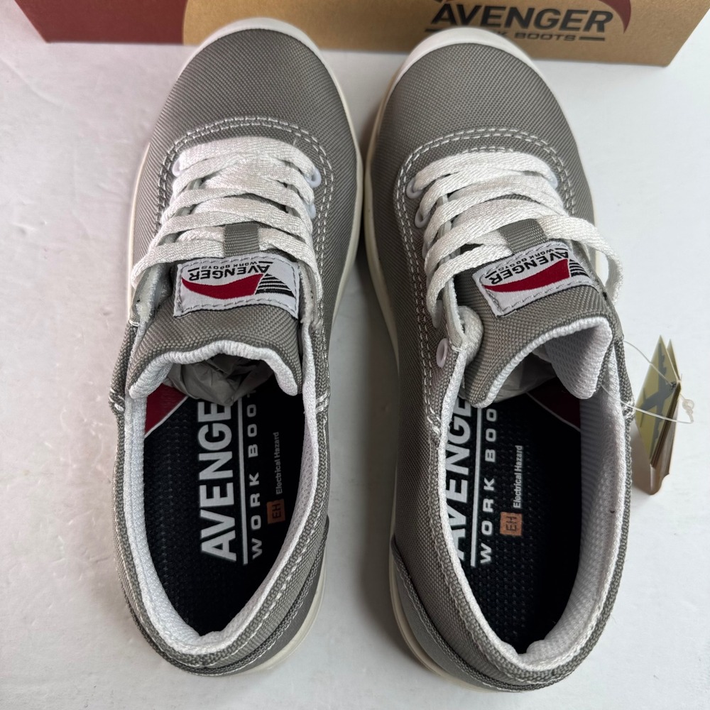 Avenger Blade A221 Womens Gray Carbon Nano-Fiber Safety Toe Work Shoes Size 6 B - Picture 8 of 9